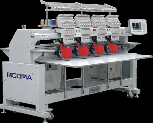 Máquina automatizada cabeza multi de alta velocidad industrial del bordado de la aguja de RiCOMA 12