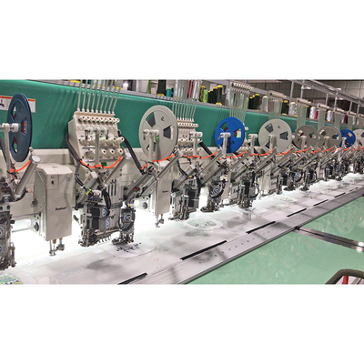 Máquinas de fabricación automáticas automatizadas sola cabeza de la sola cabeza de la máquina del bordado